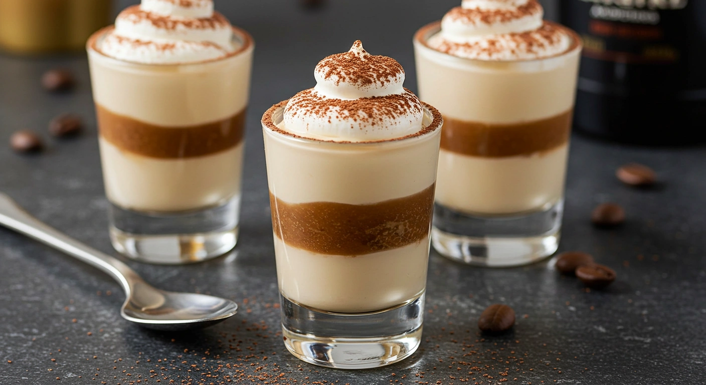 Boozy Tiramisu Shots - secondary view